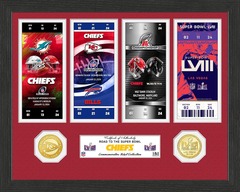 Kansas City Chiefs Road to Super Bowl LVIII Ticket Photo